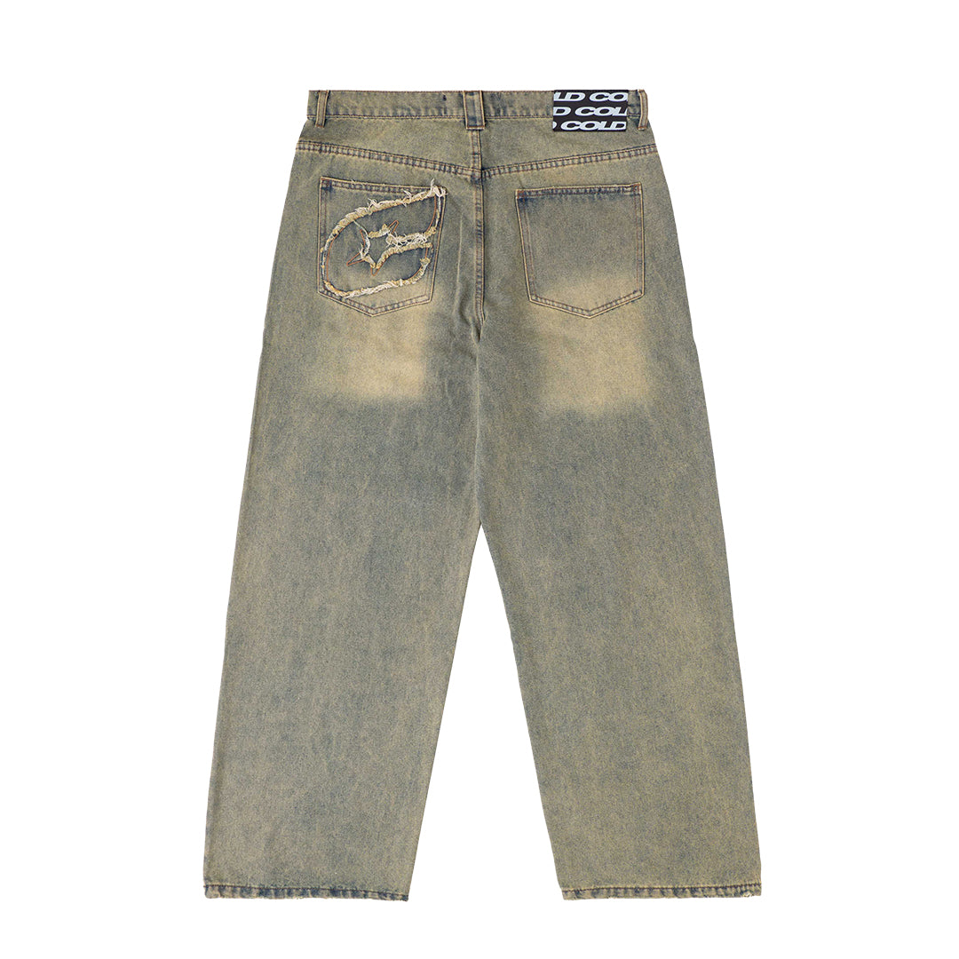 C V2 PANTS DIRTY LIGHT DENIM