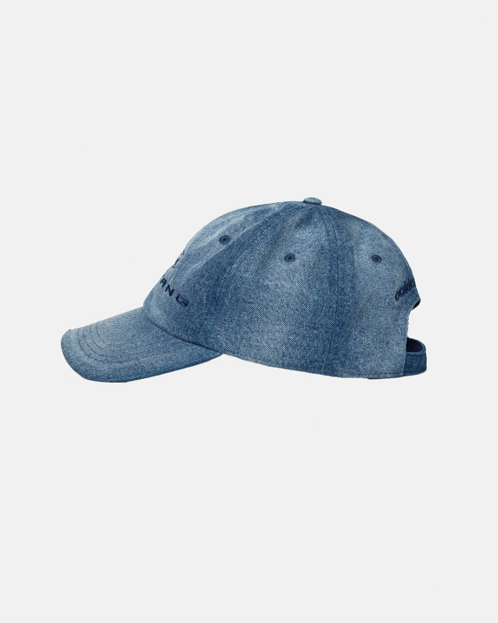 MUSTANG LOGO CAP BLUE FADED DENIM