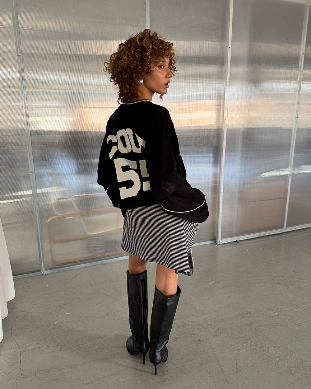 GAME ON LONGSLEEVE BLACK