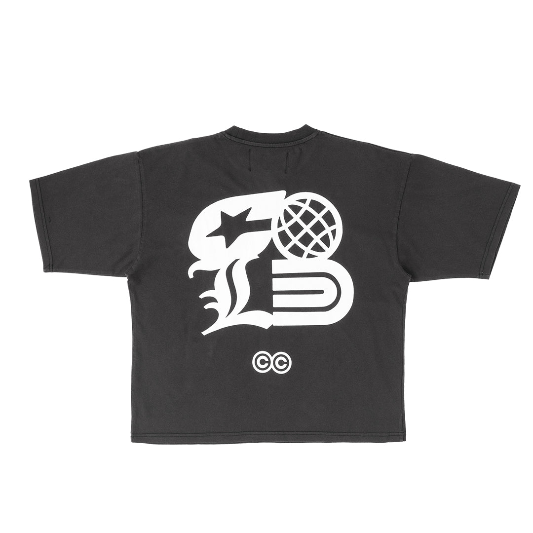 COLD LOGOS TEE BLACK