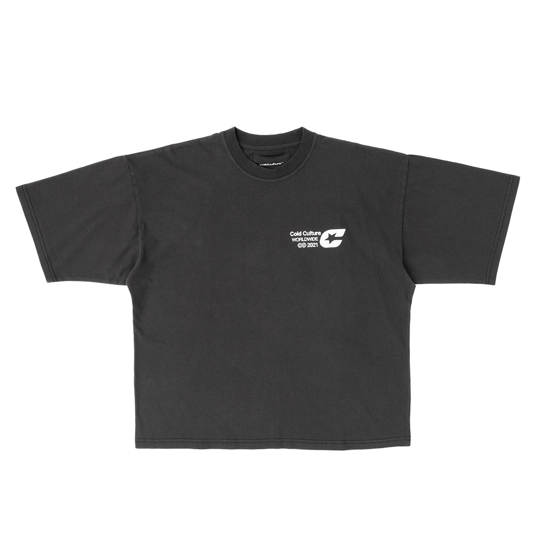 COLD LOGOS TEE BLACK