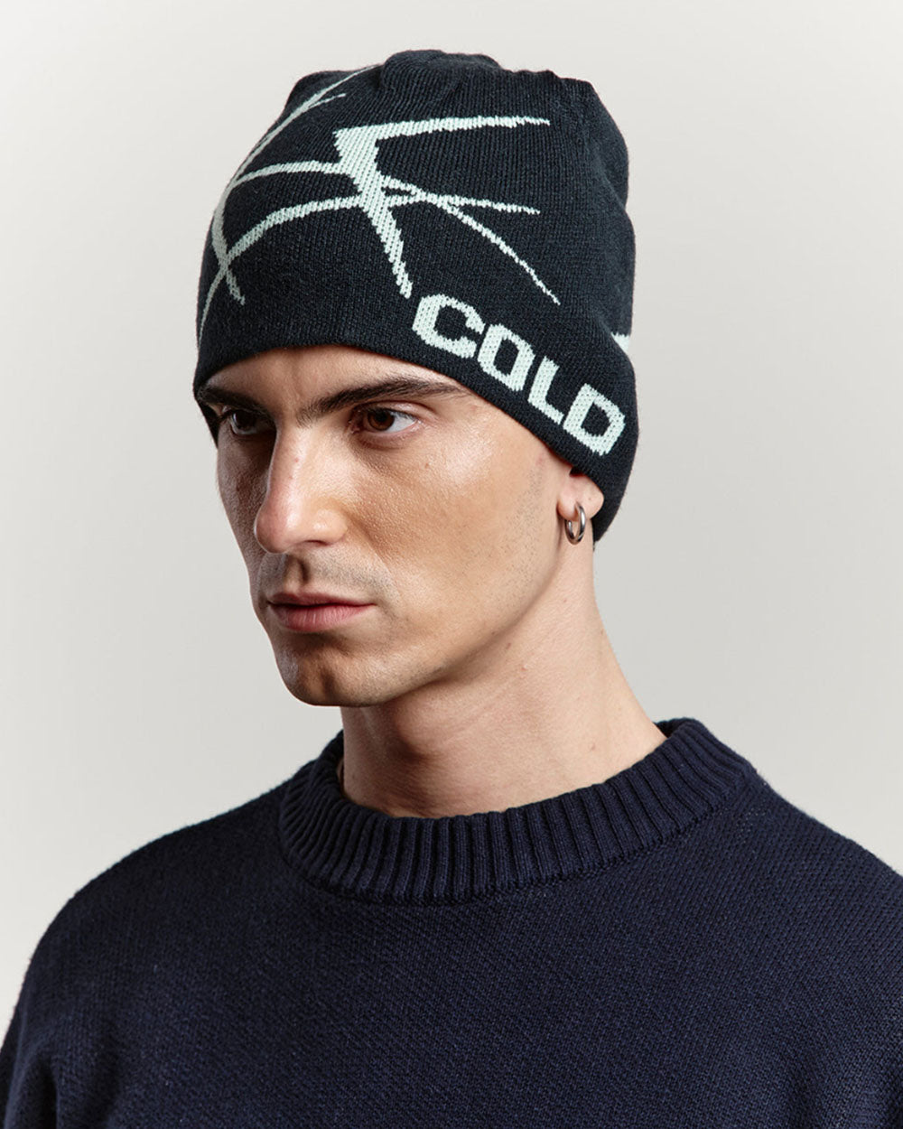 BRAMBLES BEANIE DARK BLUE