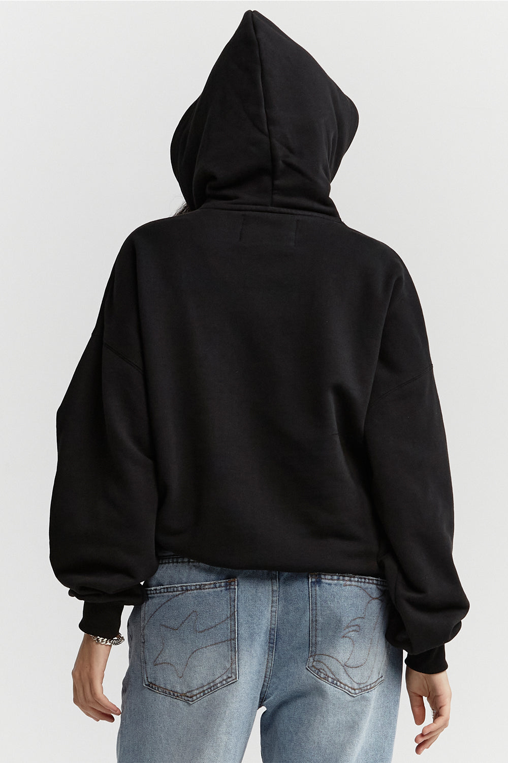 POOL COLORS HOODIE BLACK