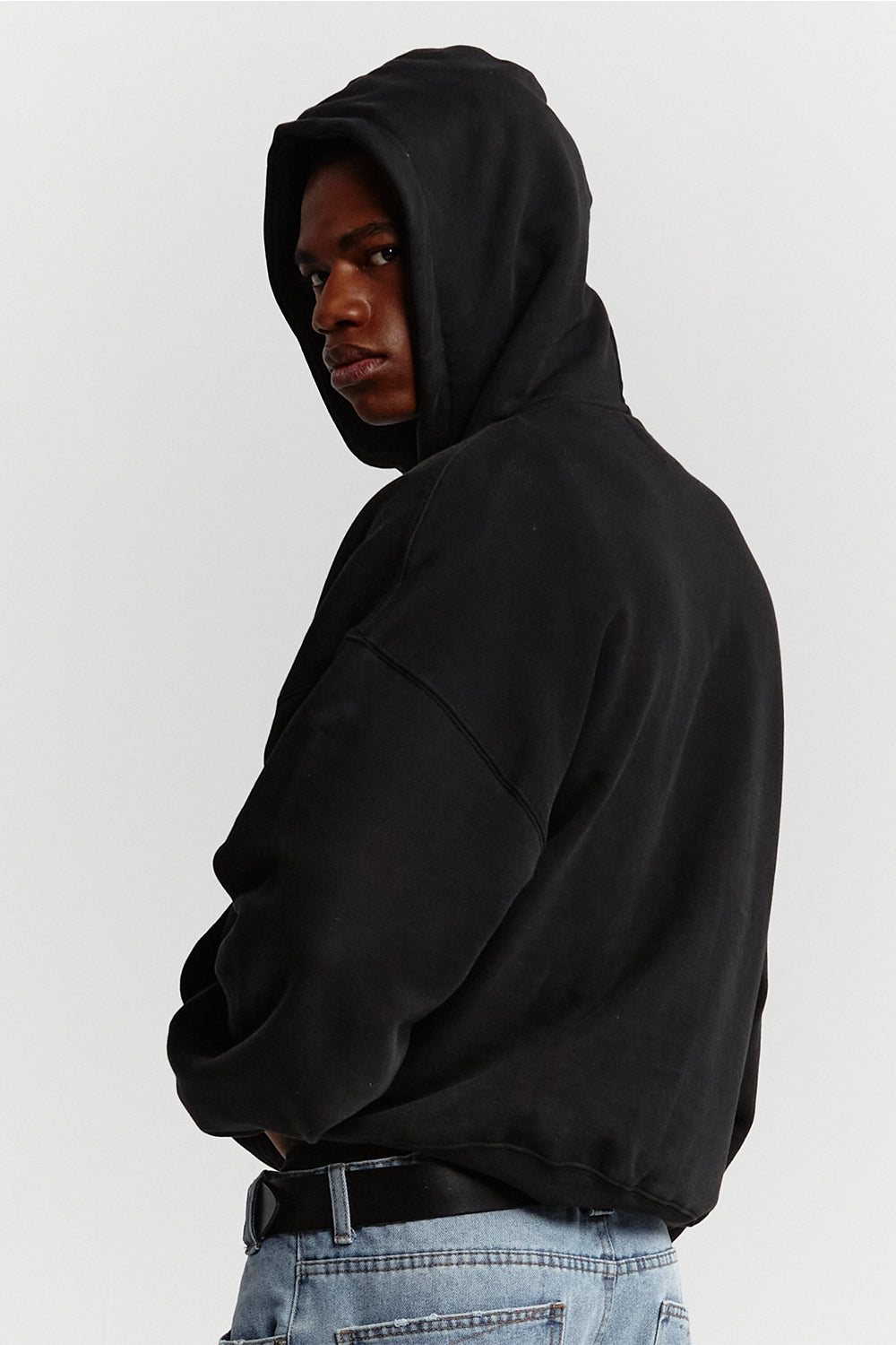 POOL COLORS HOODIE BLACK