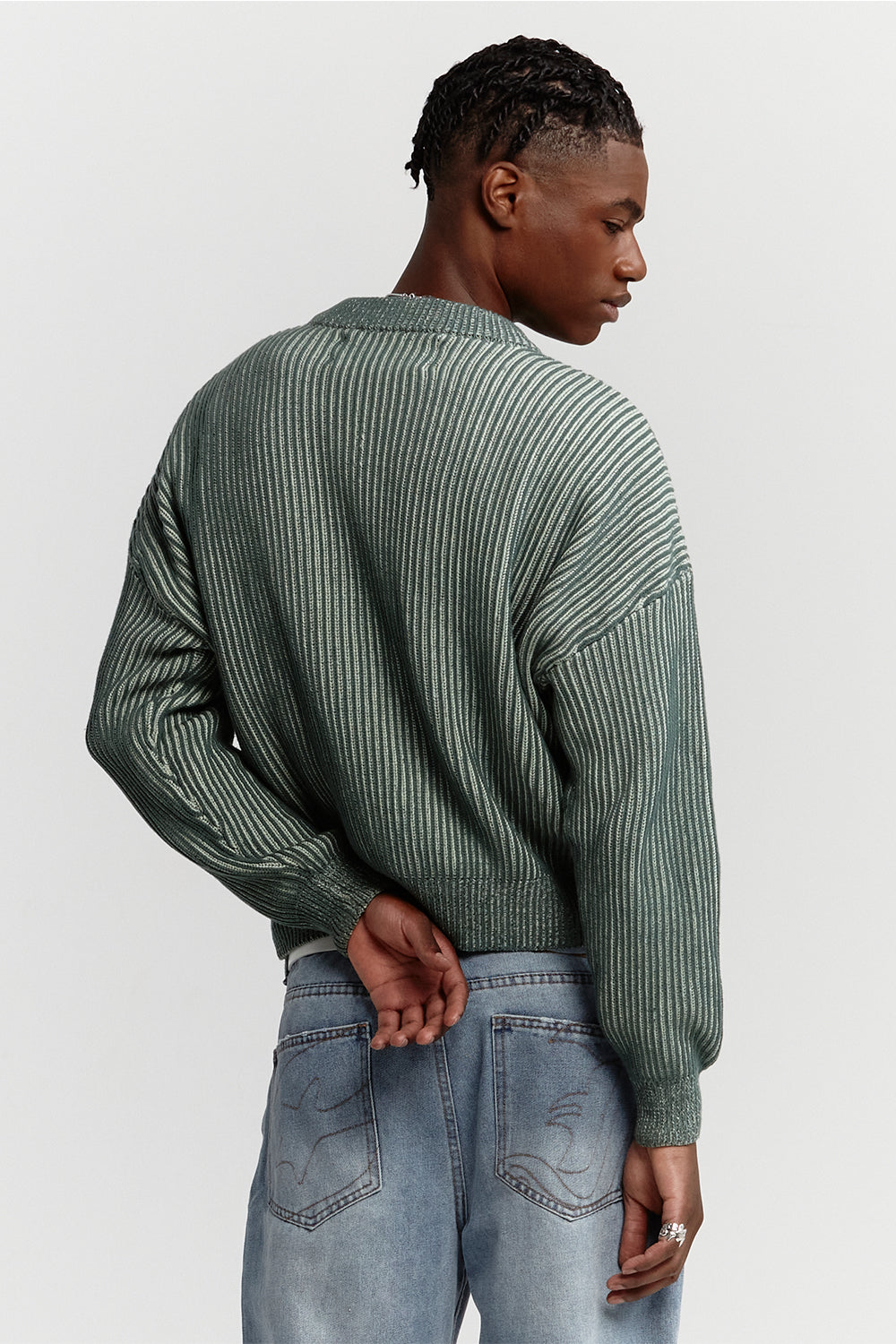 COLD UNIVERSITY KNIT WARM GREEN