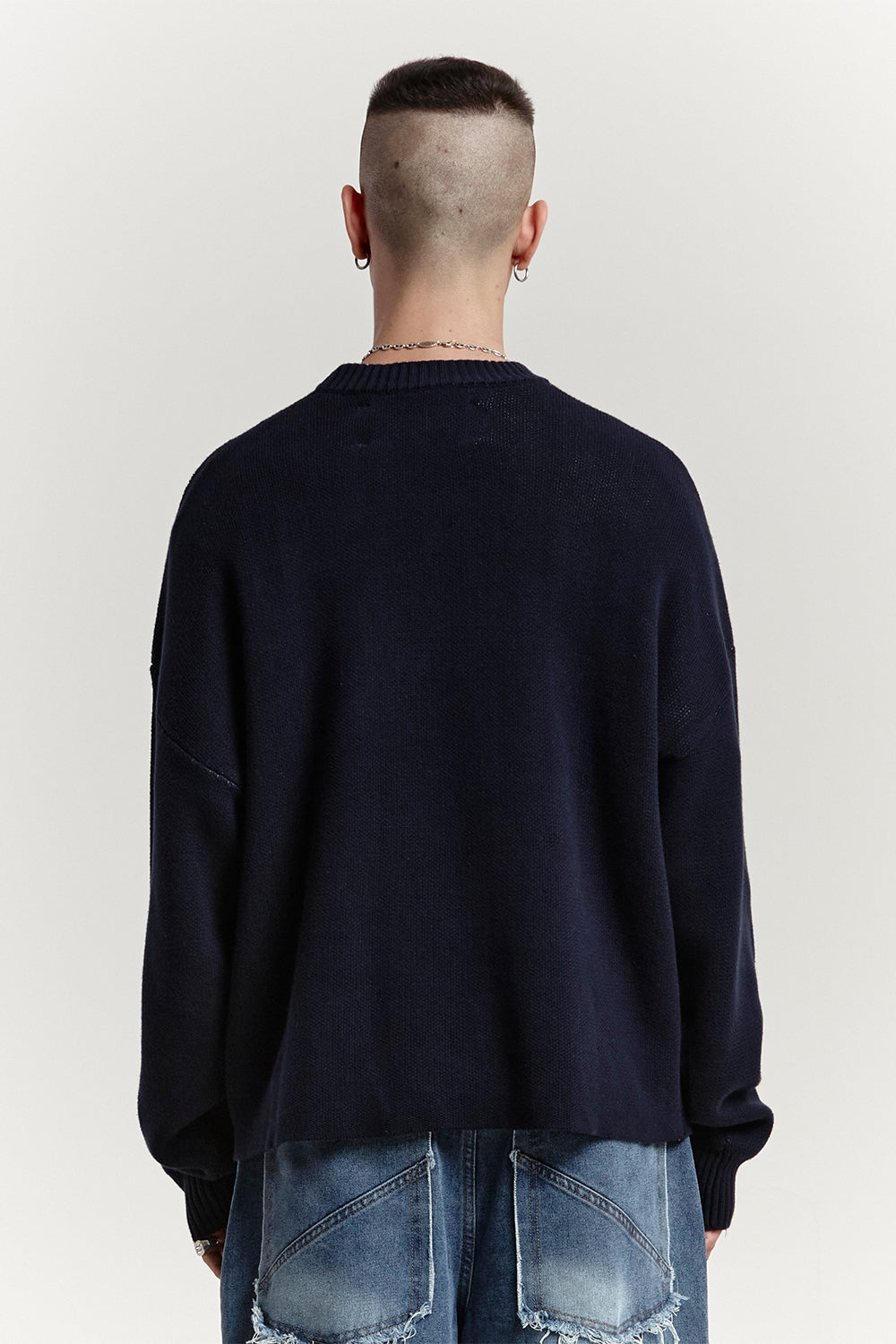 POISON KNITWEAR HEAVY BLUE