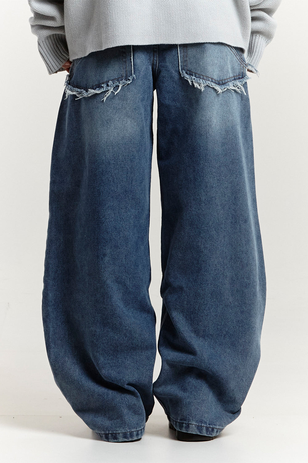 RIVET V2 PANTS BLACK/BLUE DENIM