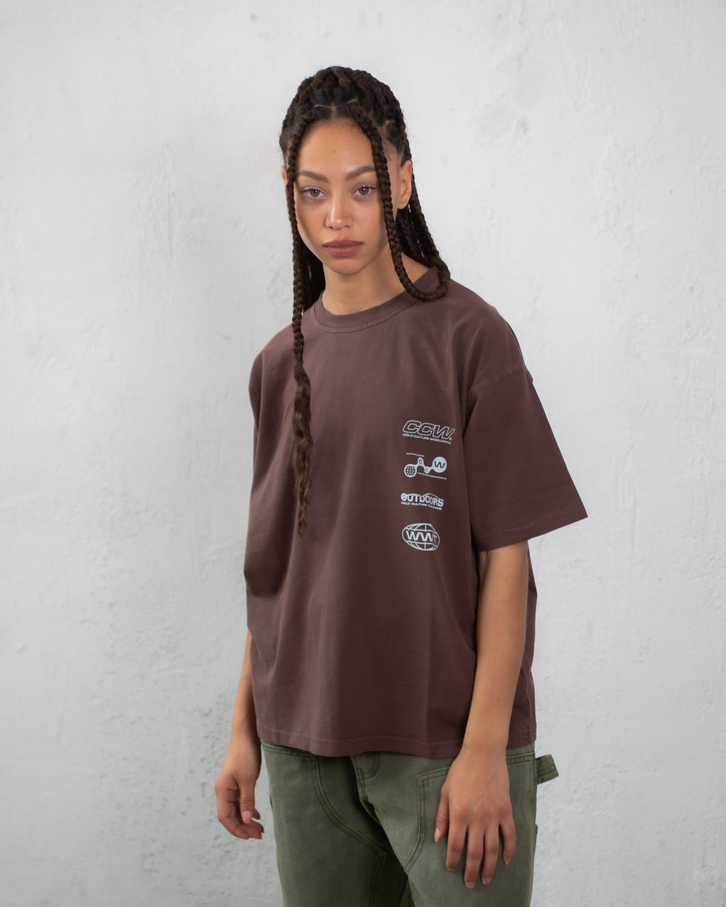 OUTDOORS TEE COCOA – COLD CULTURE