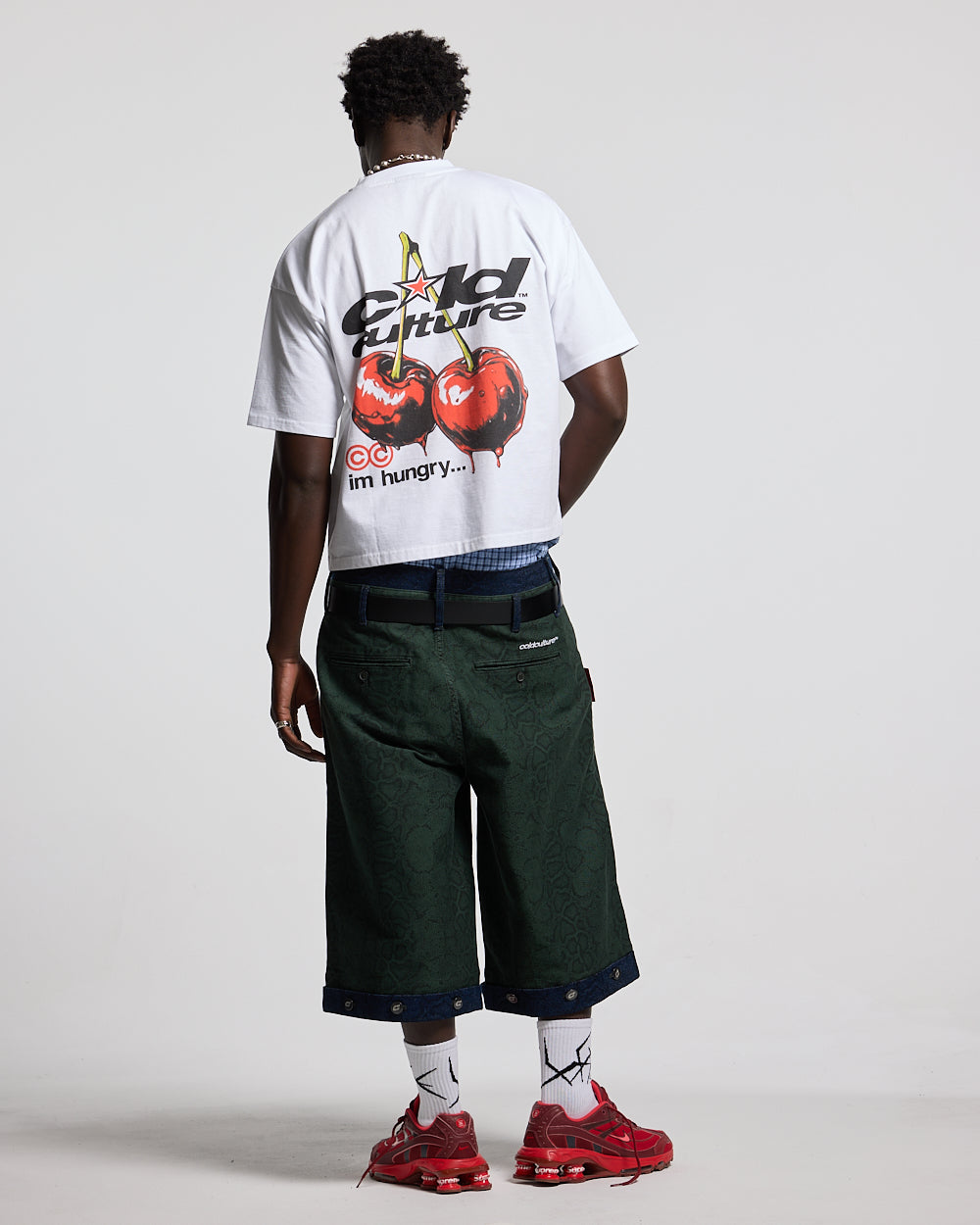CHERRY TEE WHITE