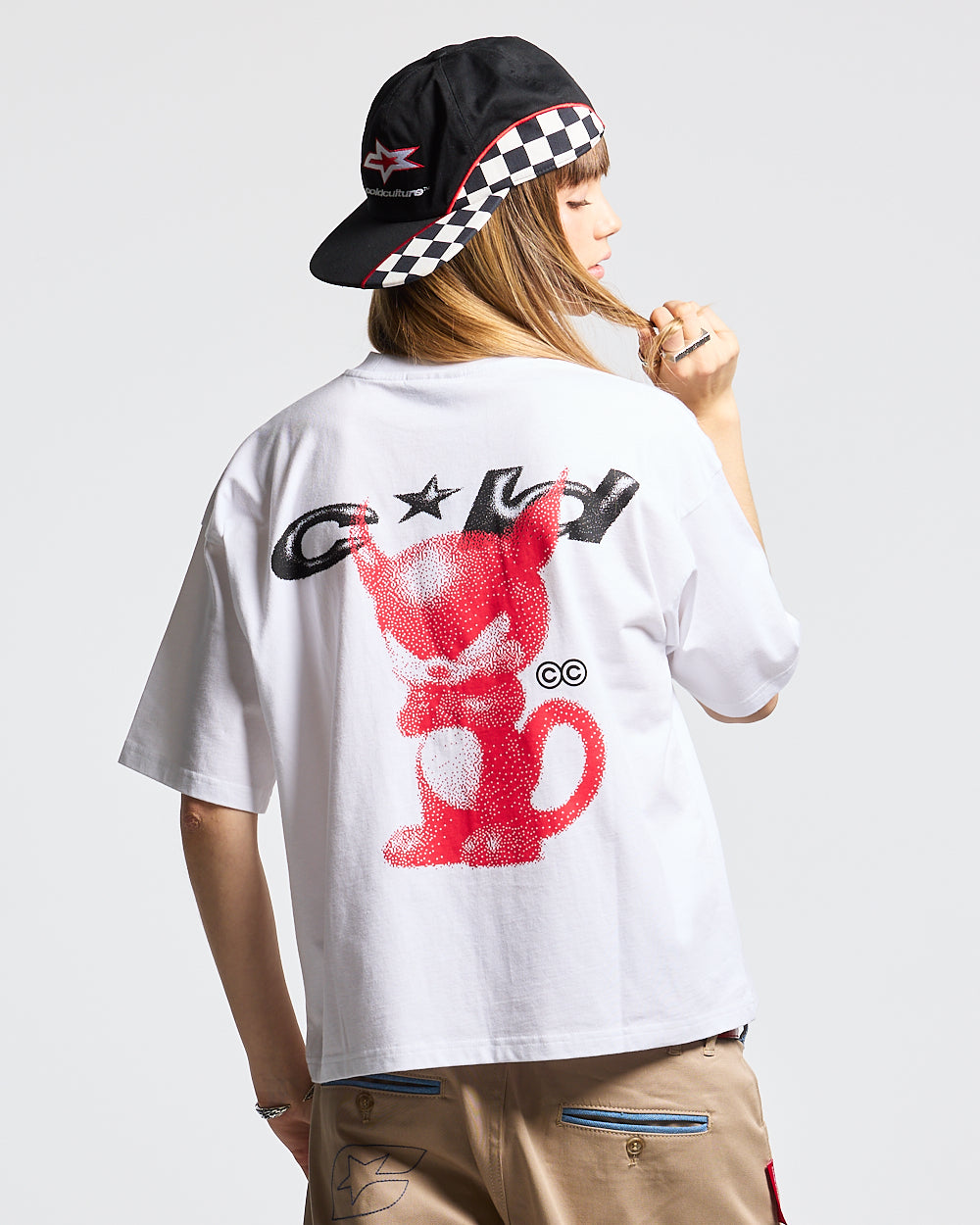DEMON TEE WHITE