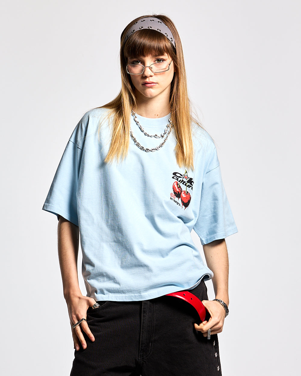 CHERRY TEE DREAM BLUE