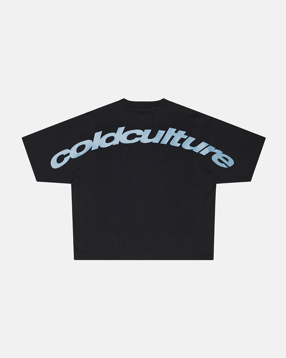 CURVED TEE BLACK