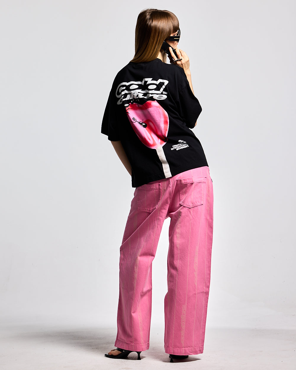 LOLLIPOP TEE BLACK