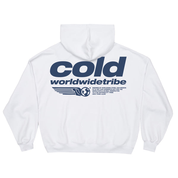 TRIBE HOODIE WHITE | COLD CULTURE™ | STREETWEAR