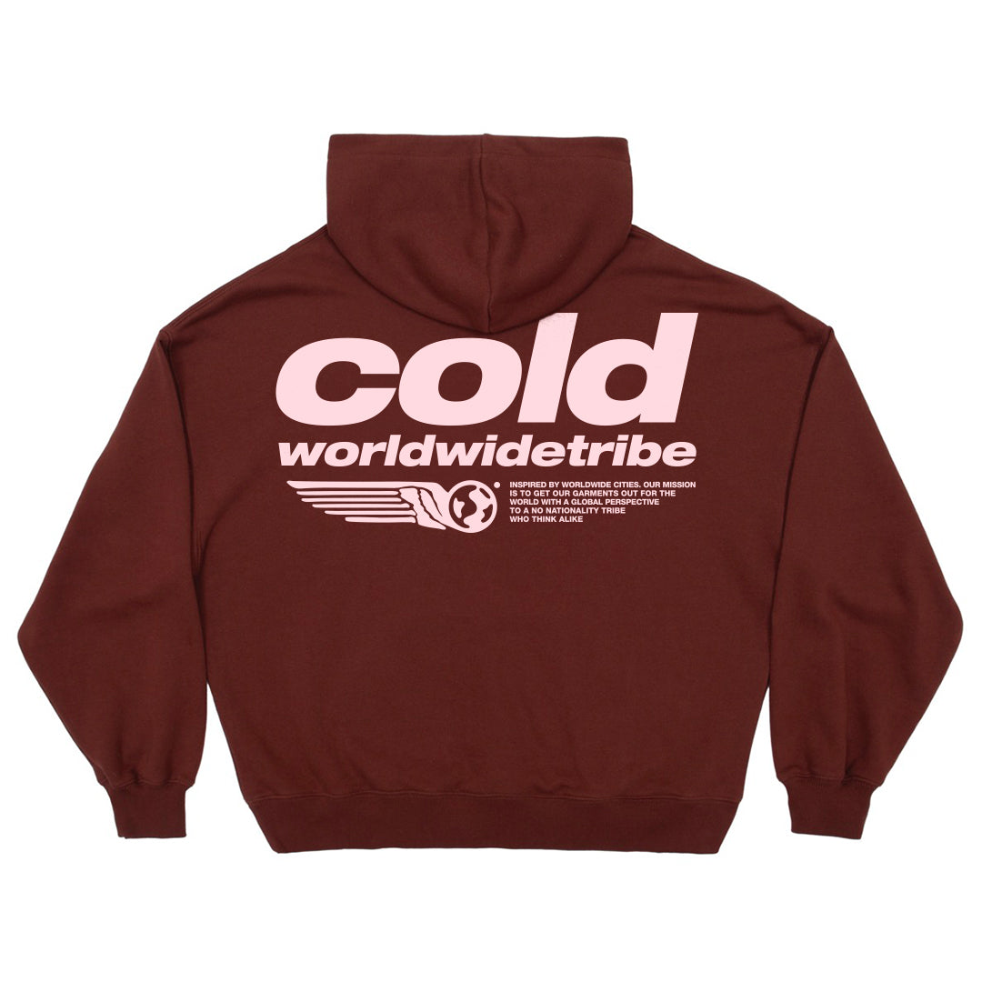 TRIBE HOODIE OXIDE RED