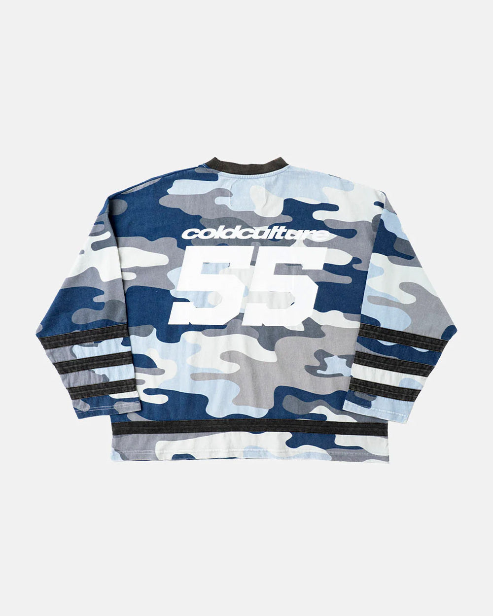 GOALKEEPER LONGSLEEVE HOCKEY TEE BLUE CAMO