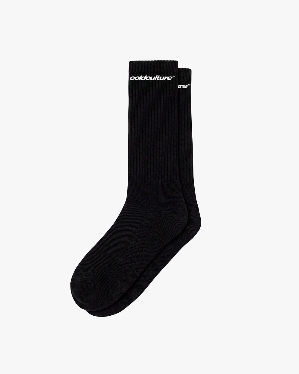 2 PACK BASIC SOCKS BLACK - Cold Culture