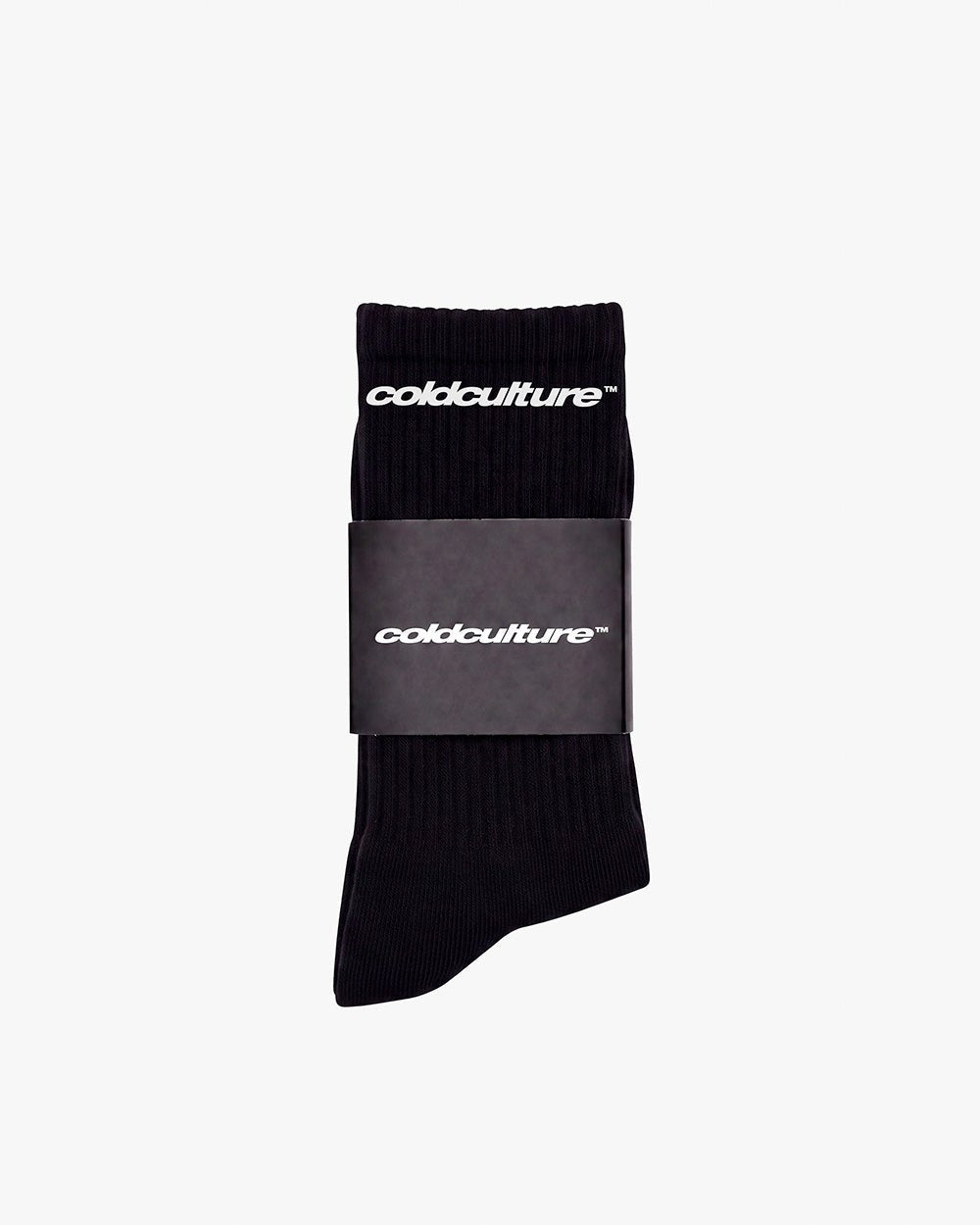 2 PACK BASIC SOCKS BLACK - Cold Culture