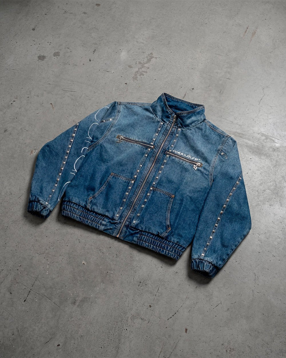2010 DENIM JACKET BLUE DENIM - Cold Culture