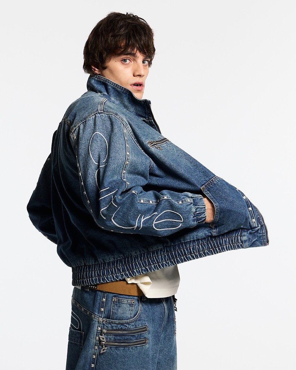 2010 DENIM JACKET BLUE DENIM - Cold Culture