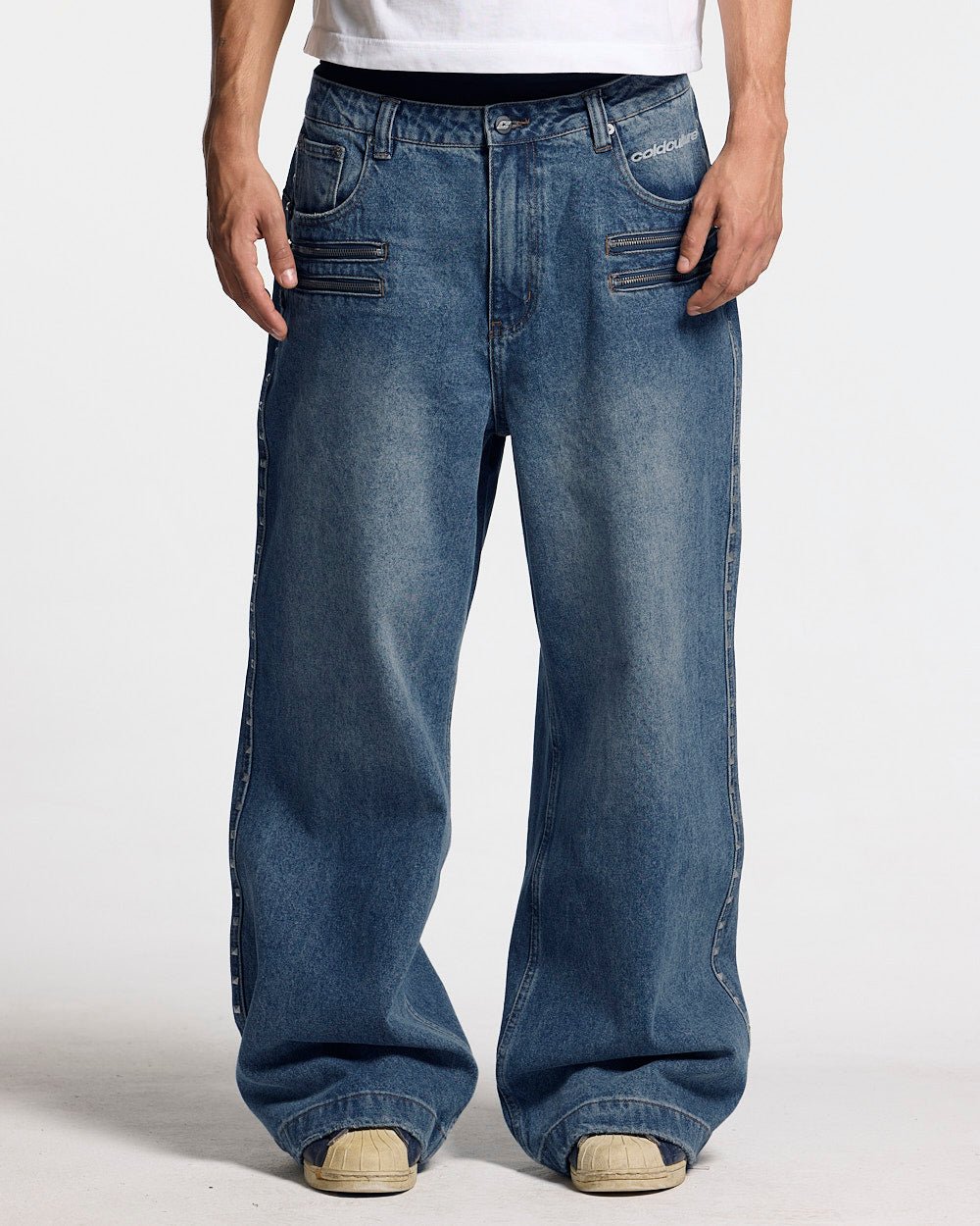 2010 DENIM PANTS BLUE DENIM - Cold Culture #man