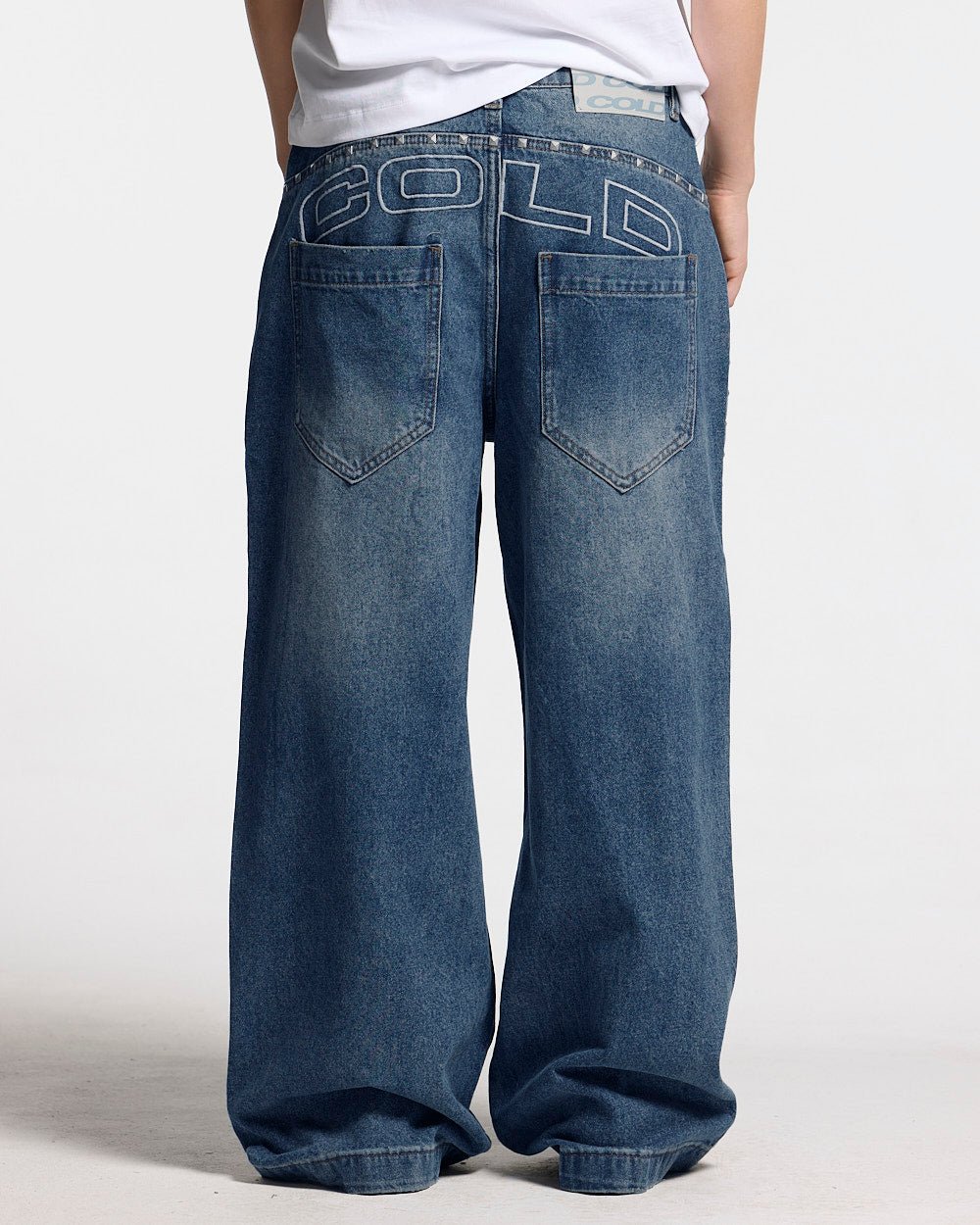 2010 DENIM PANTS BLUE DENIM - Cold Culture #woman