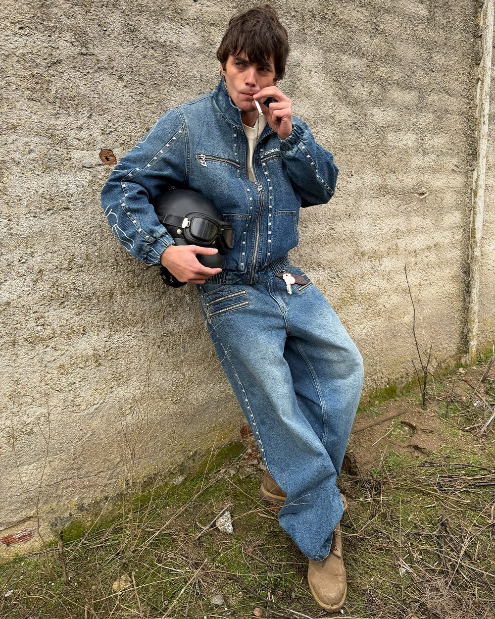 2010 DENIM PANTS BLUE DENIM - Cold Culture