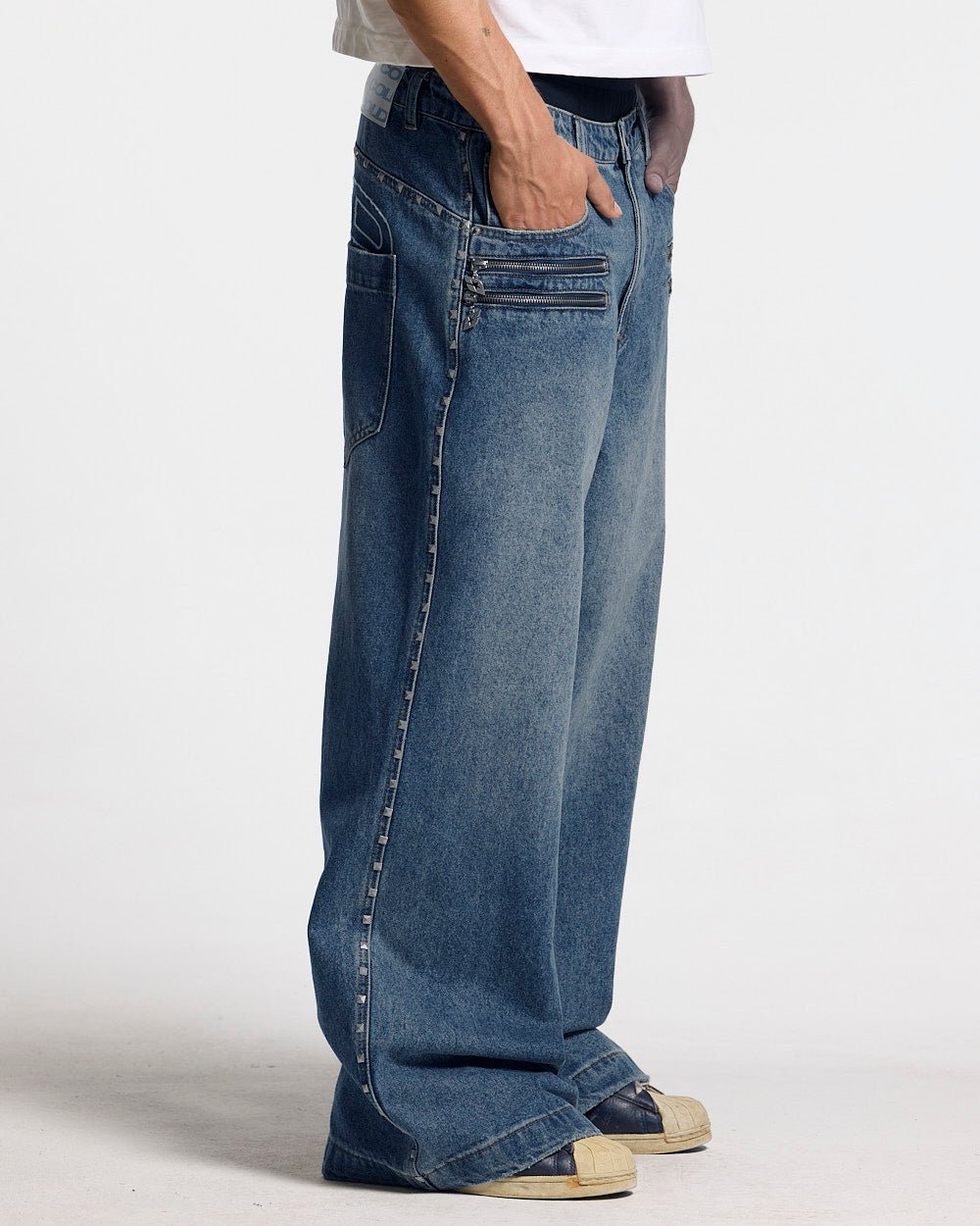 2010 DENIM PANTS BLUE DENIM - Cold Culture #man
