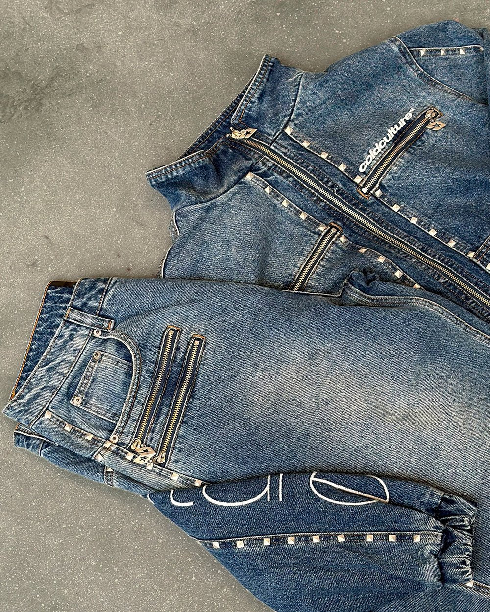 2010 DENIM PANTS BLUE DENIM - Cold Culture