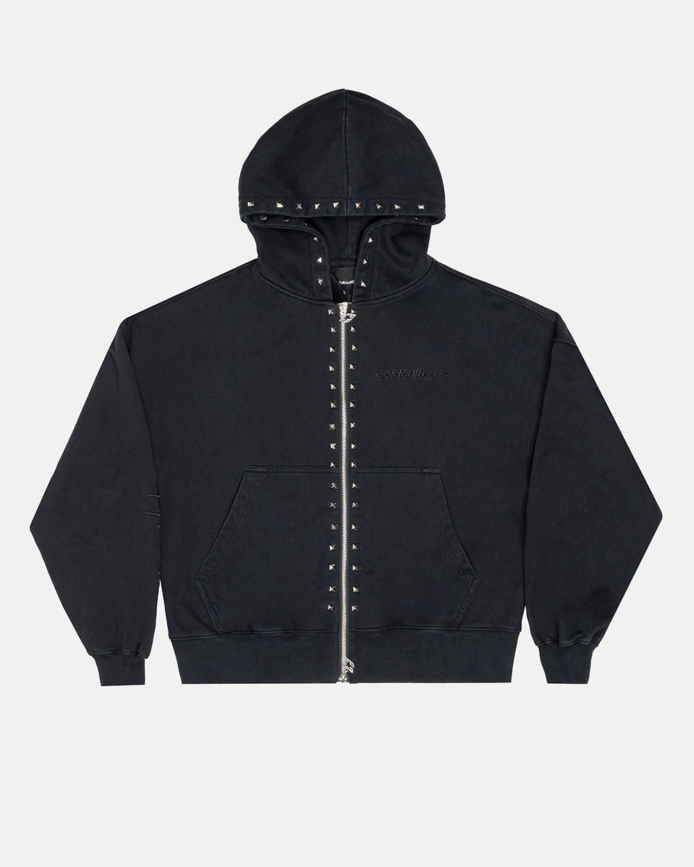 2010 ZIP HOODIE BLACK - Cold Culture