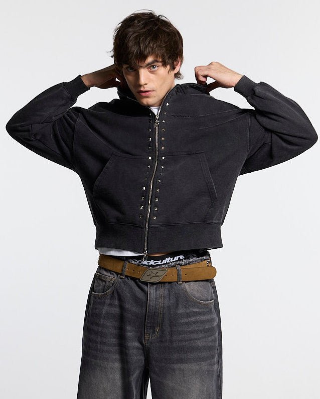 2010 ZIP HOODIE BLACK - Cold Culture