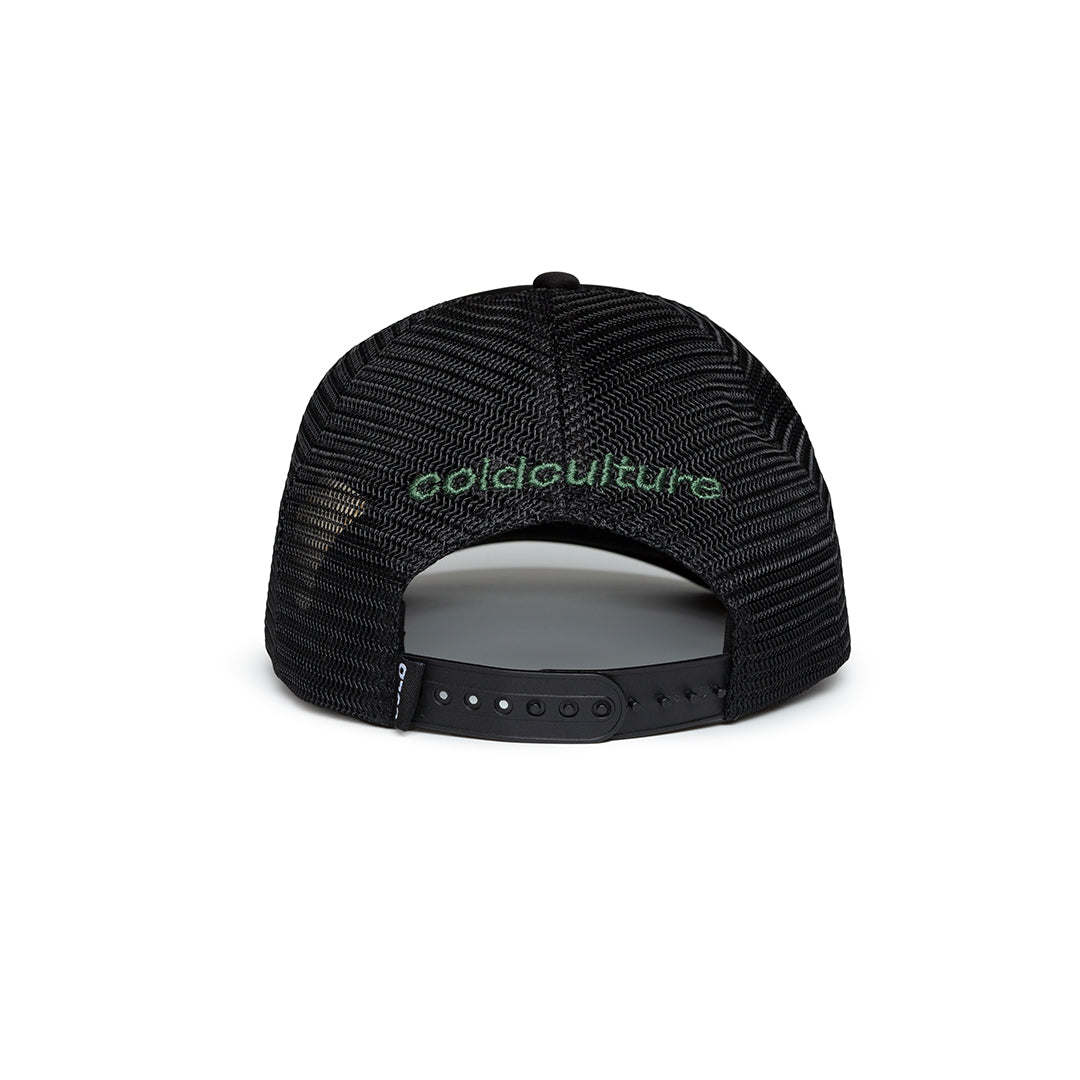 TYPE MODIFICATION TRUCKER CAP BLACK