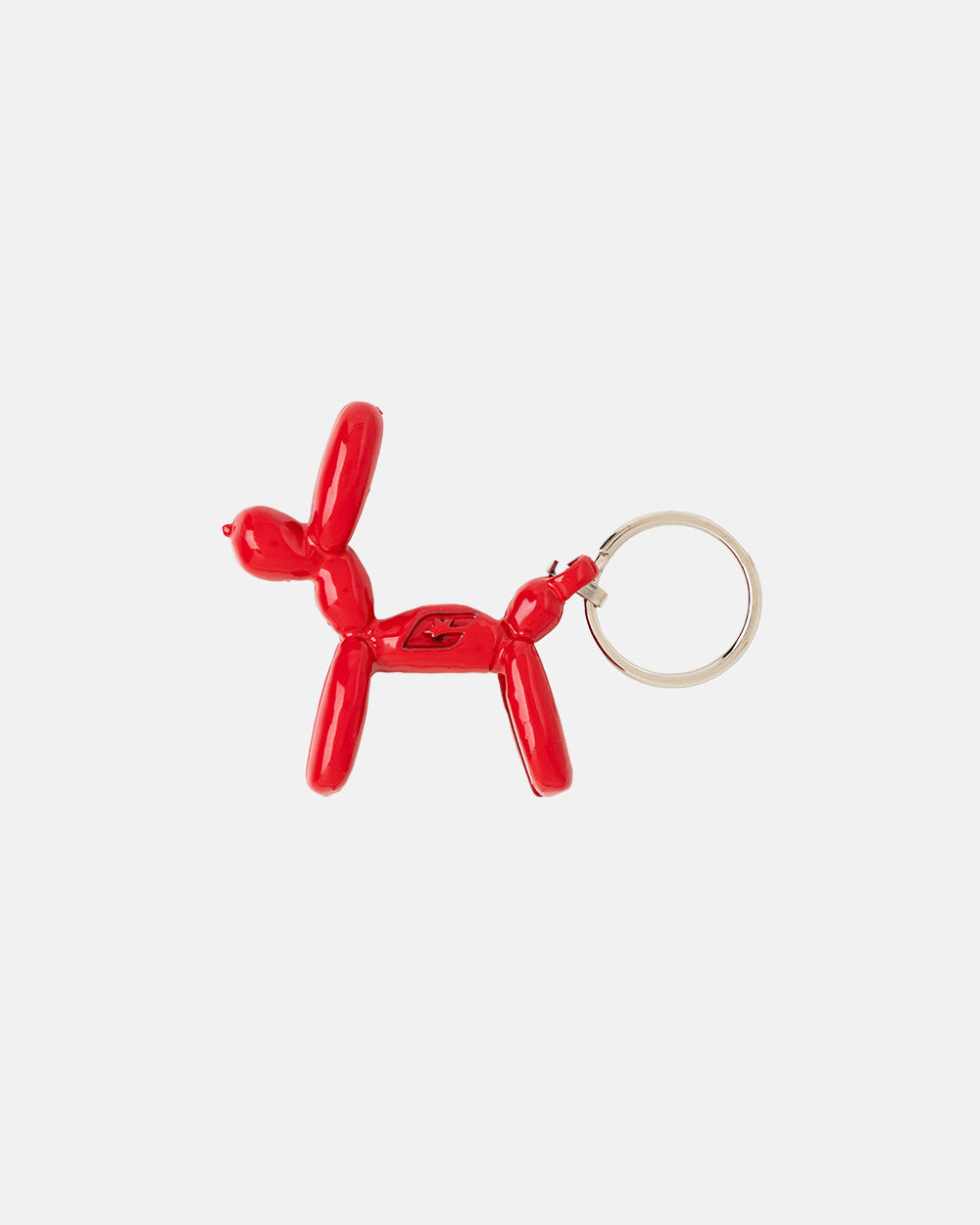 BALLOON DOG RED KEYCHAIN