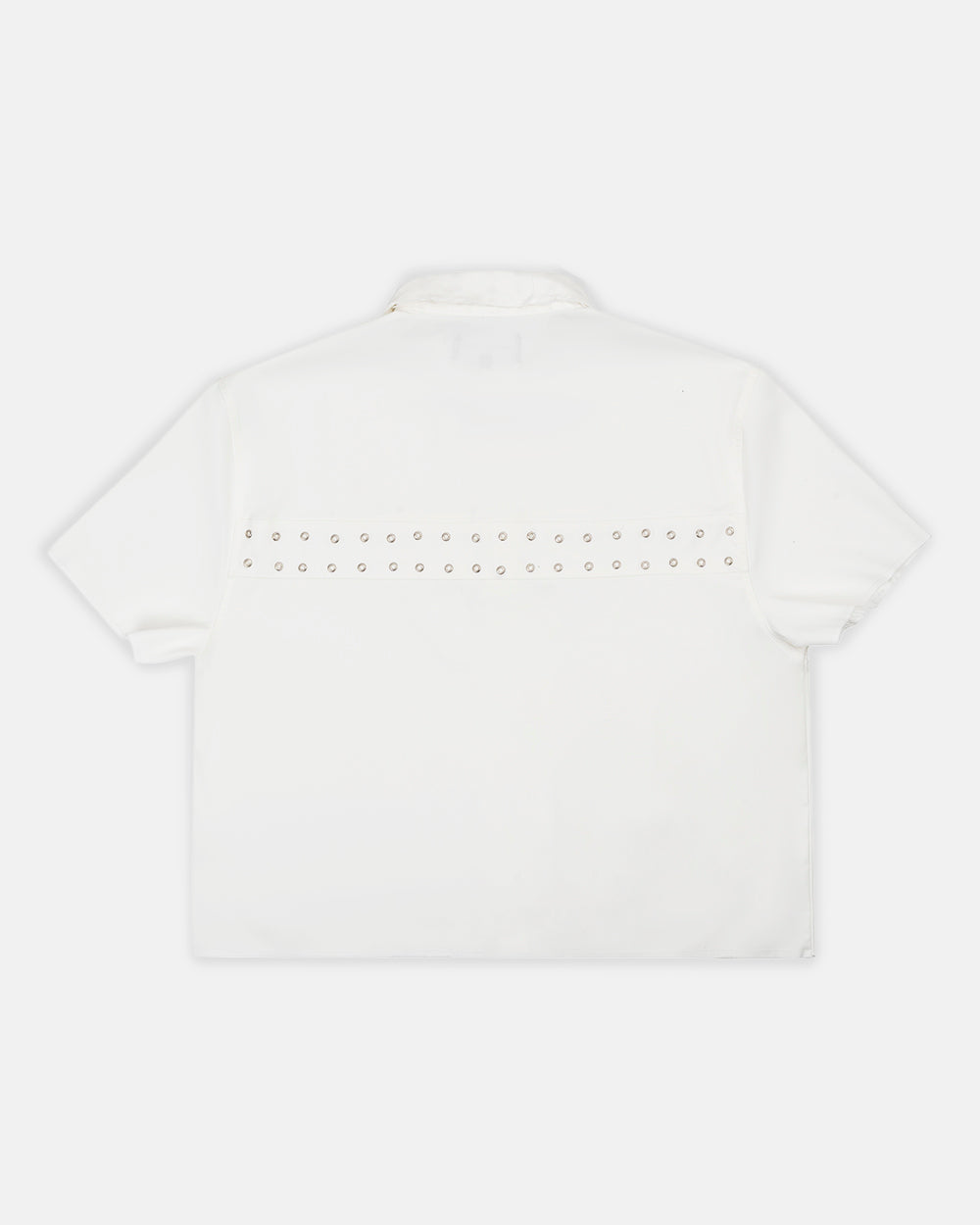 EYELET SHIRT OFF WHITE