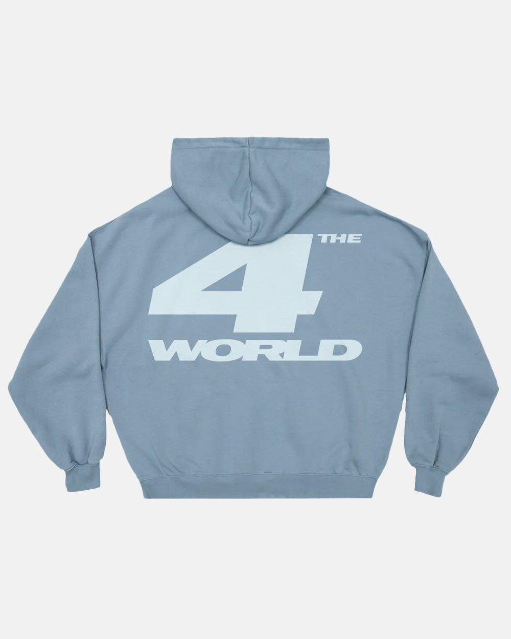 4THE WORLD HOODIE SHADY BLUE - COLD CULTURE