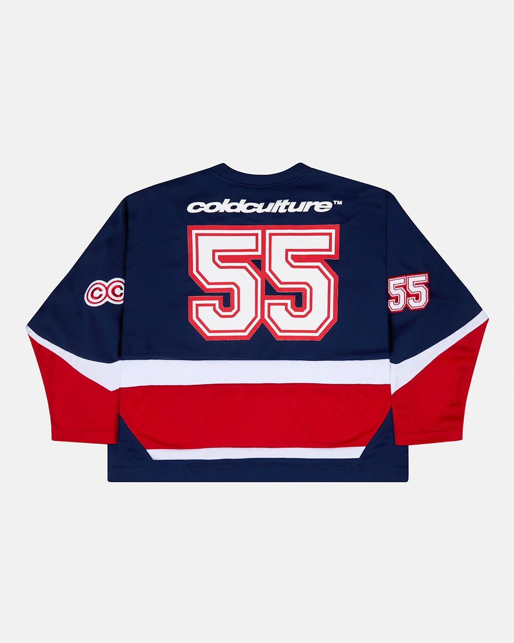 55 VIRAL LONGSLEEVE BLUE - Cold Culture