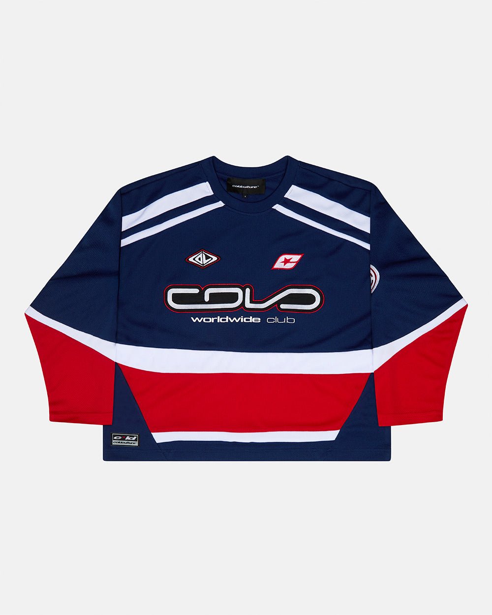 55 VIRAL LONGSLEEVE BLUE - Cold Culture