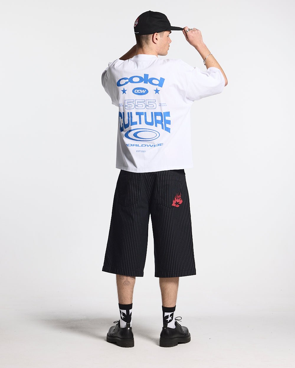 555 TEE WHITE - COLD CULTURE