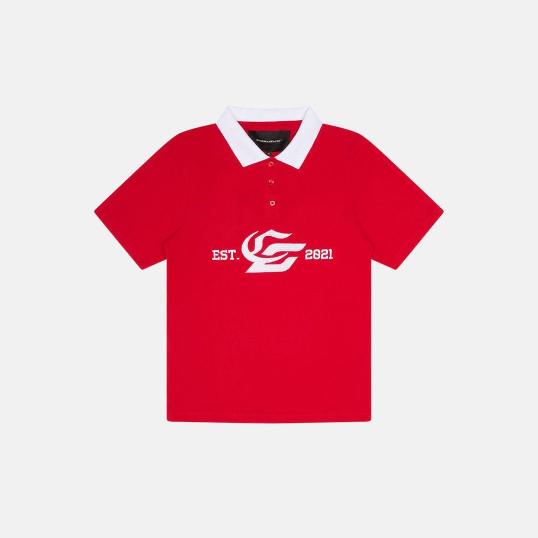 5th AURA SLIM POLO RED - COLD CULTURE