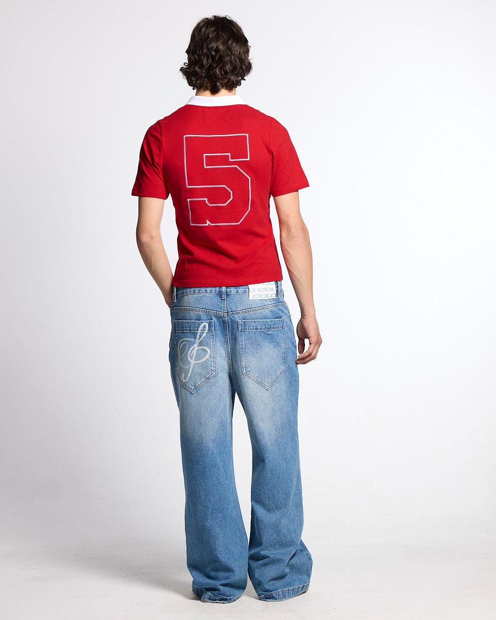 5th AURA SLIM POLO RED - Cold Culture