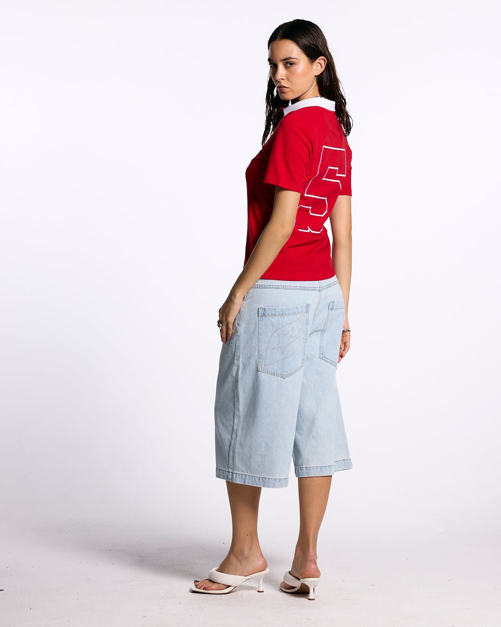 5th AURA SLIM POLO RED - COLD CULTURE
