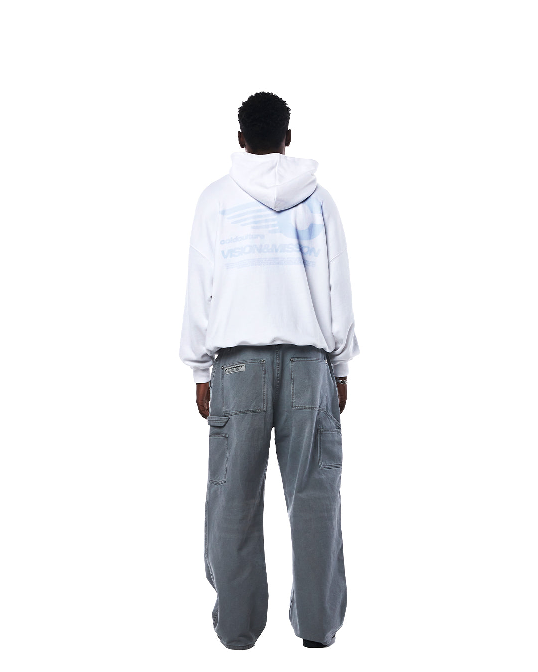 VISION MISSION HOODIE WHITE