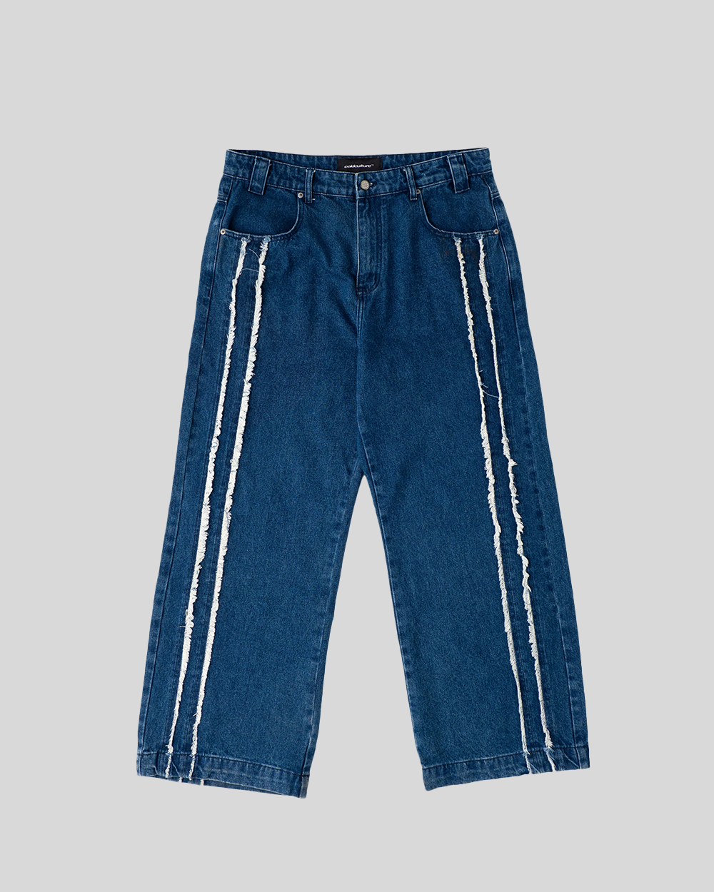 FRAYED LINE V1 PANTS MIDNIGHT BLUE DENIM