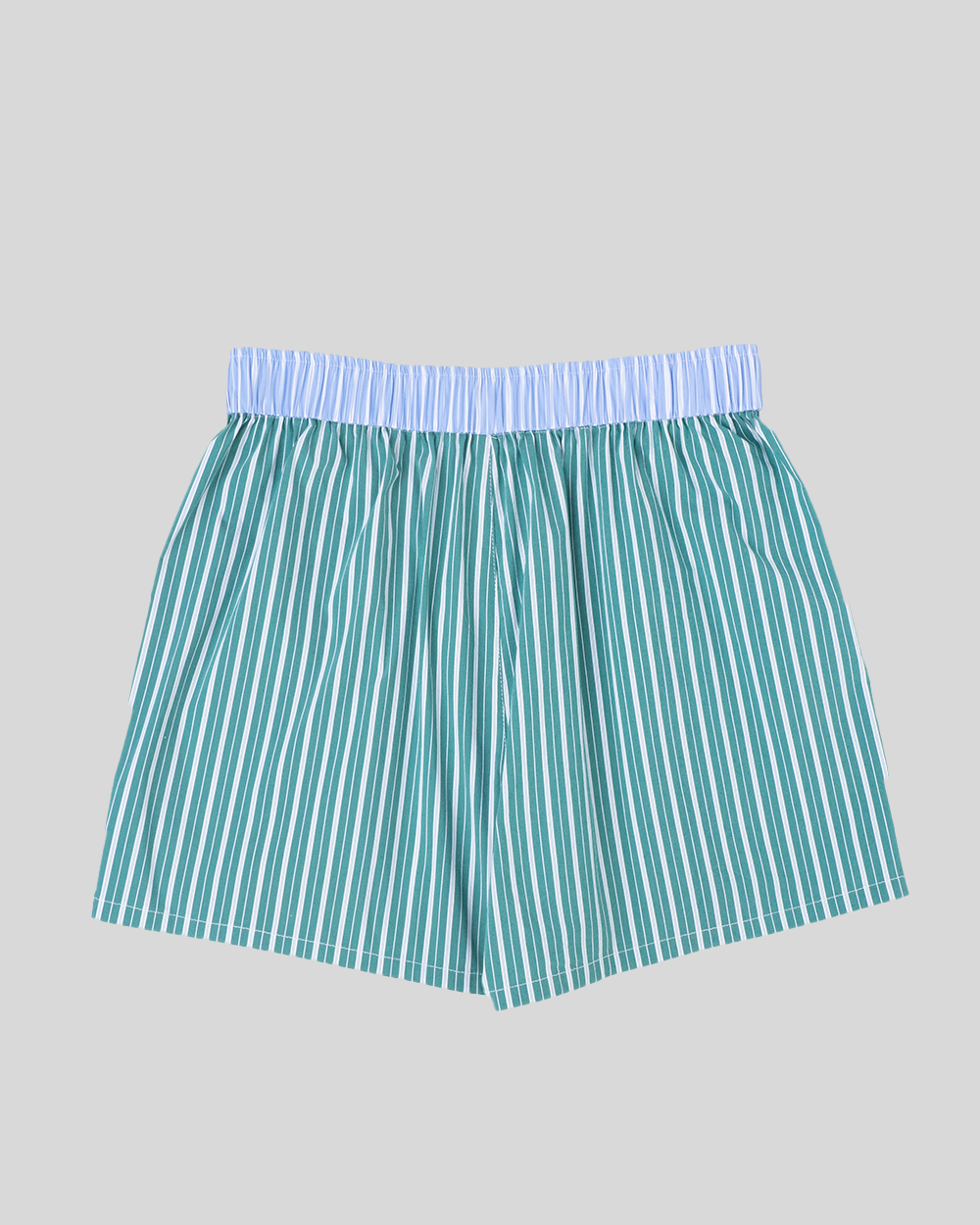 POKER UNDERPANTS BLUE/GREEN STRIPED