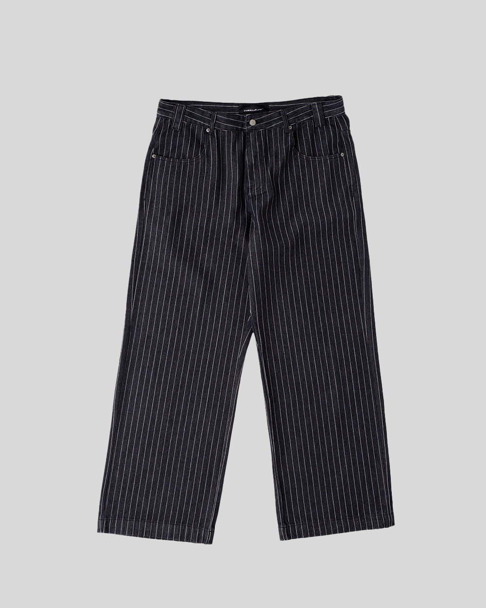 STRIPES CASINO V1 PANTS BLACK DENIM