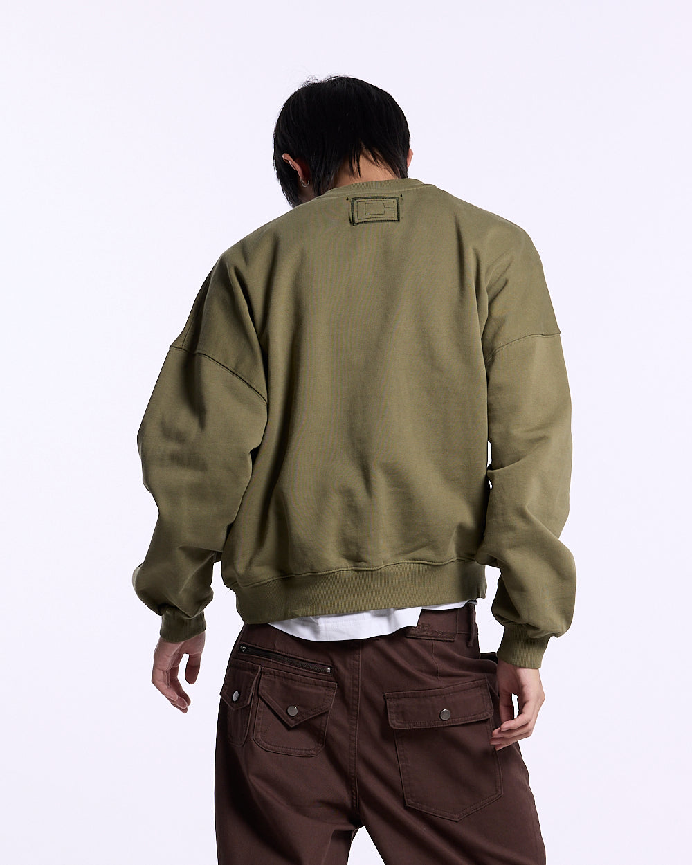 AUTHORITY CREWNECK MILITAR GREEN