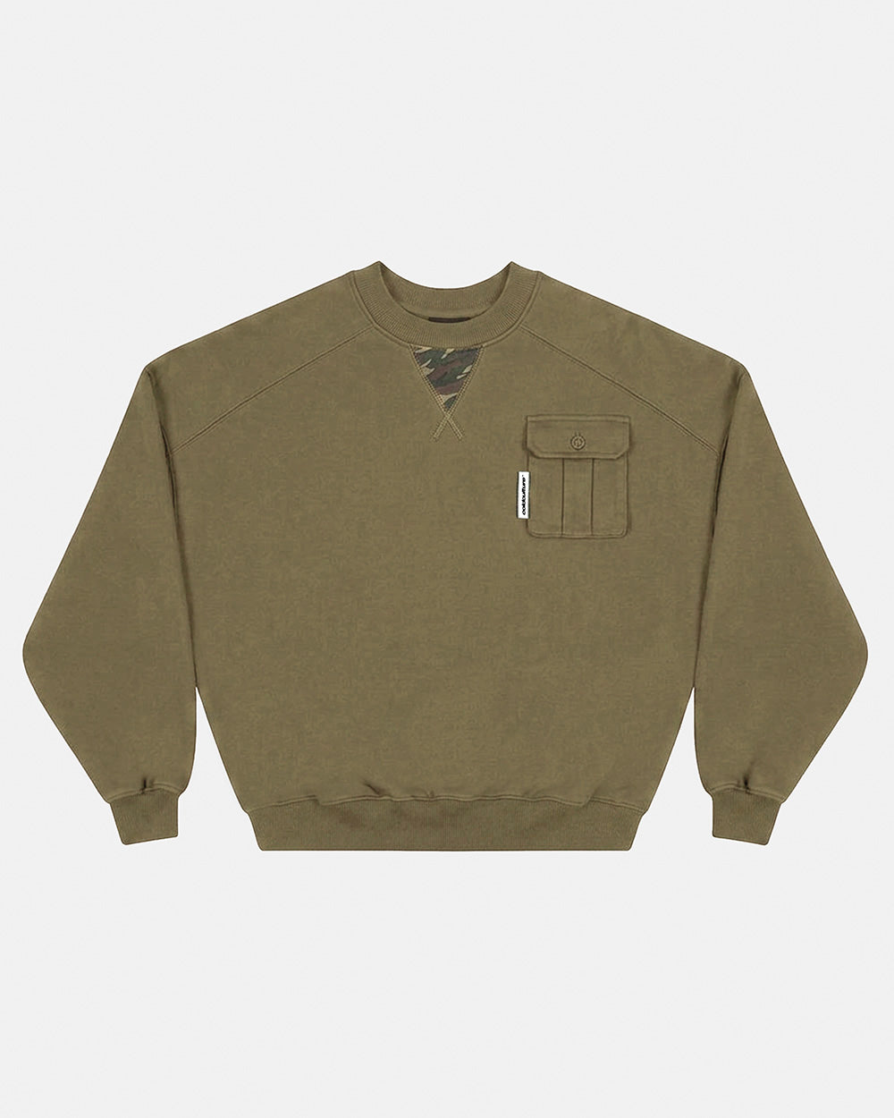 AUTHORITY CREWNECK MILITAR GREEN