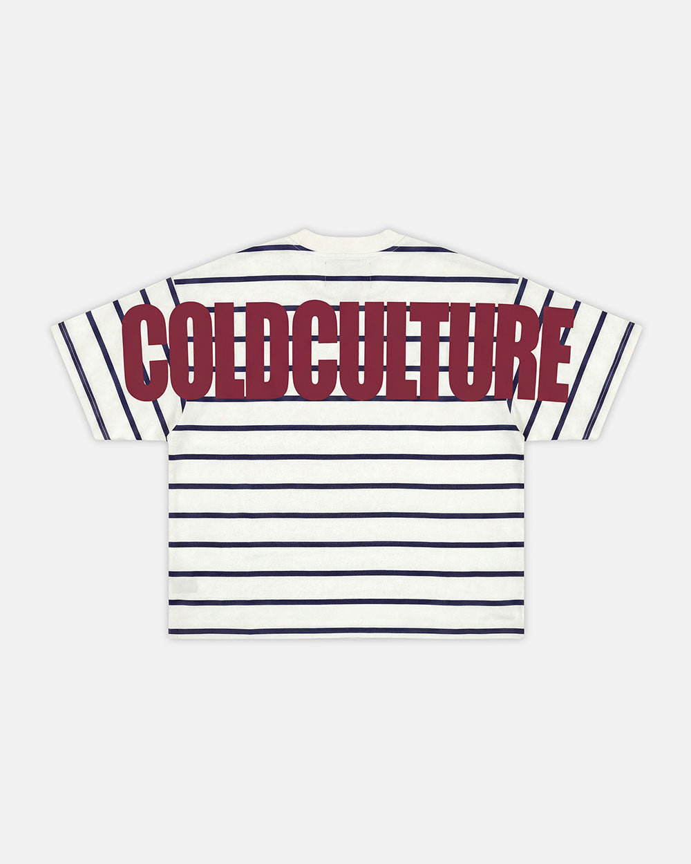 BAY STRIPE TEE WHITE