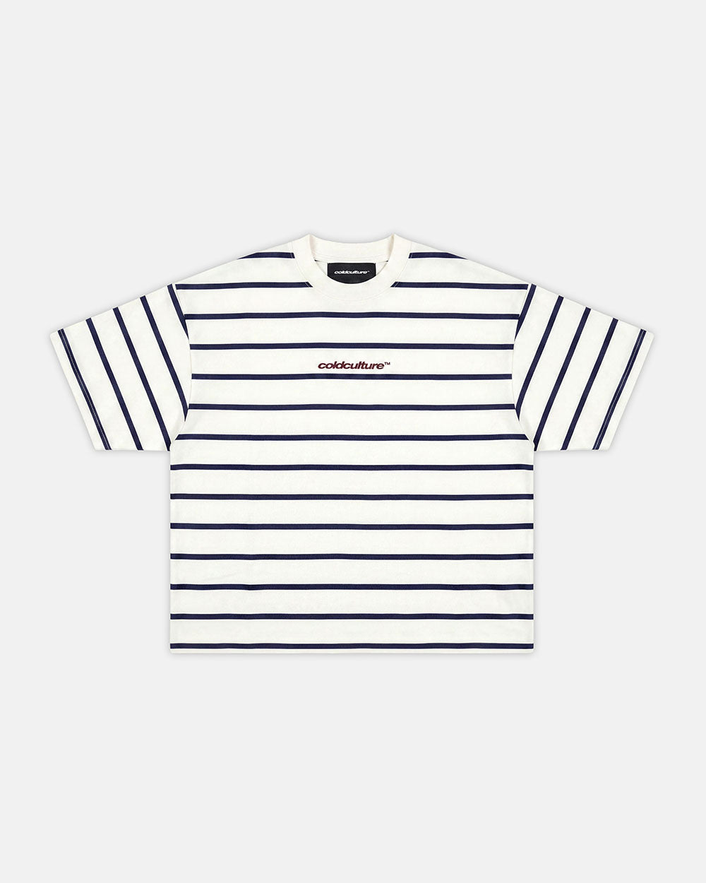 BAY STRIPE TEE WHITE