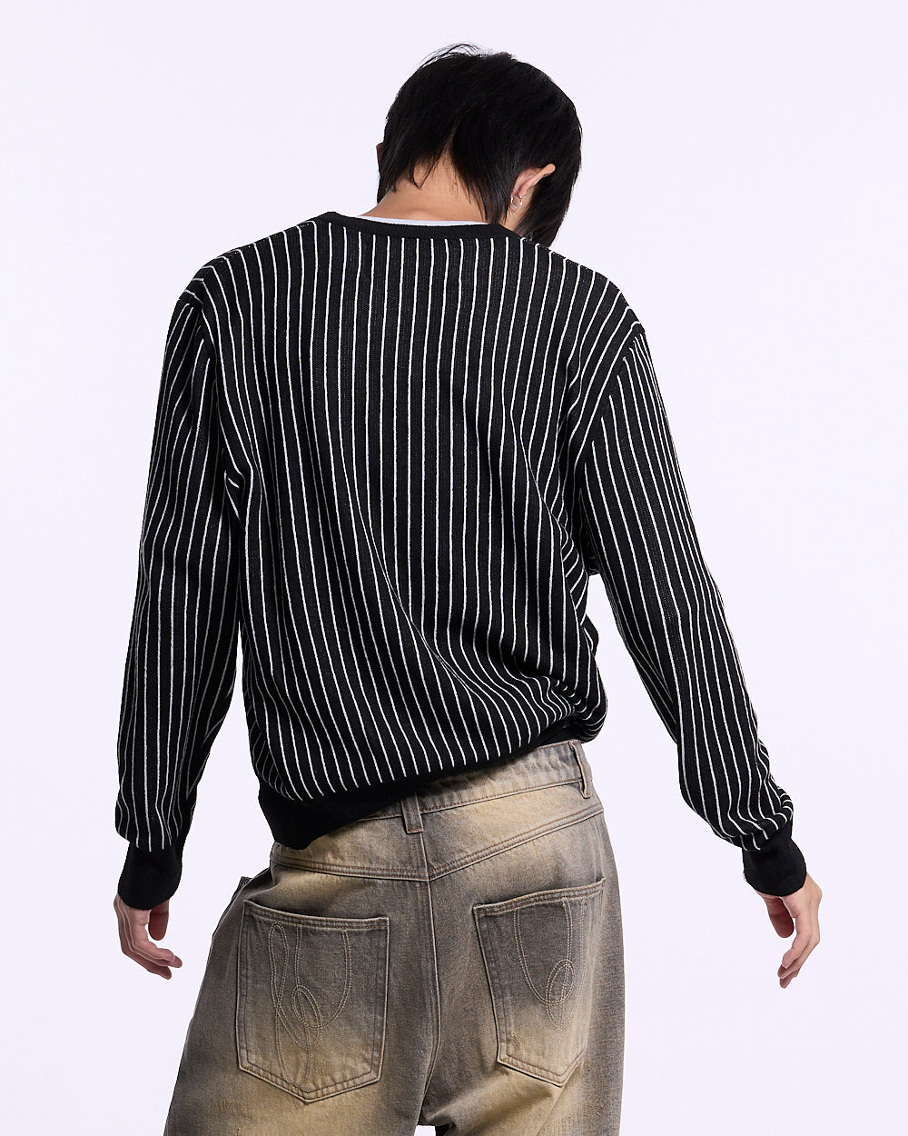 BELLOWS KNIT BLACK